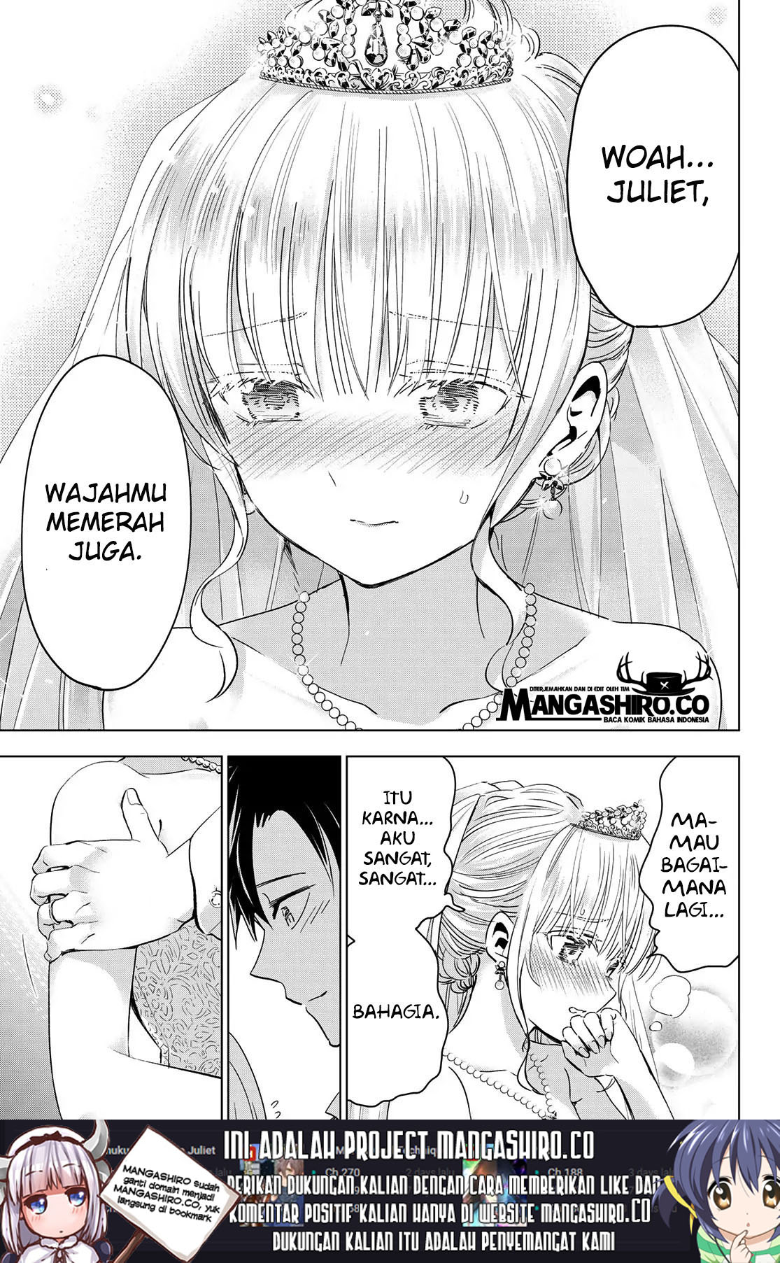 Kishuku Gakkou no Juliet Chapter 119 Tamat